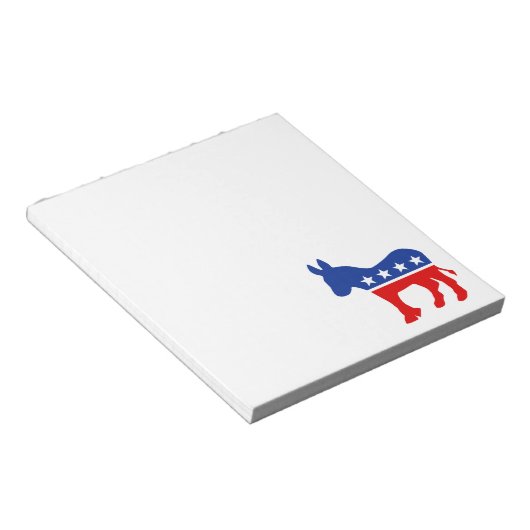 Bloc-notes Démocrate Donkey (Incliné)