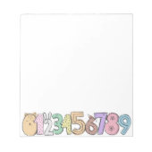 Bloc-notes des numéros de découpe (Devant)