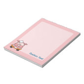 Bloc-notes Dessin Animé Cochon Lavage Auto (Tourné)