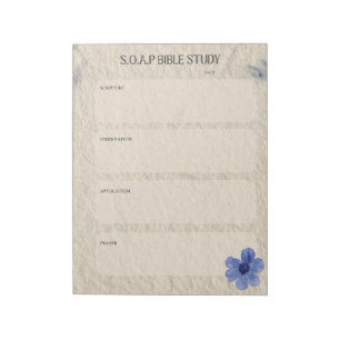 Bloc-notes d'étude biblique SOAP