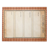 Bloc-notes d'étude biblique SOAP (Devant)