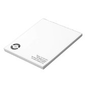 Bloc-notes d'informations de contact Logo d'entrep (Tourné)