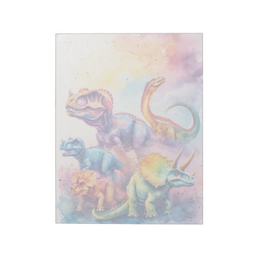 Bloc-notes dinosaure mignon (Tourné)