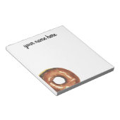 Bloc-notes donut personnalisé (Incliné)