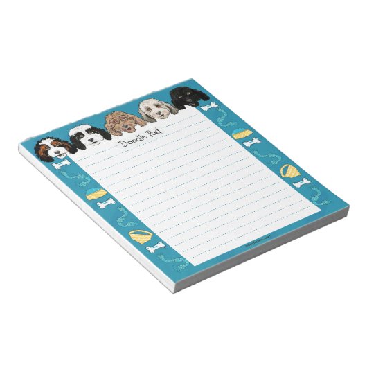 Bloc-notes « Doodle » (Incliné)