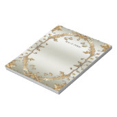 Bloc-notes doré (Tourné)