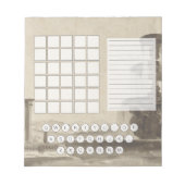 Bloc-notes du bloc-notes Wordle (Devant)