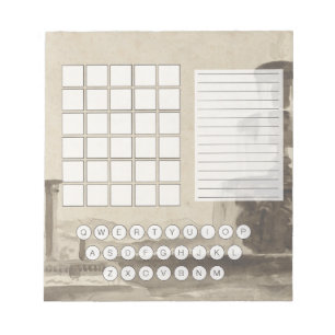 Bloc-notes du bloc-notes Wordle