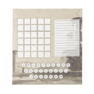 Bloc-notes du bloc-notes Wordle