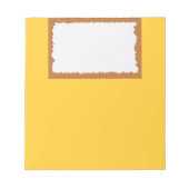 Bloc-notes du Bulletin Board (Devant)