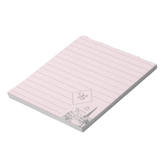 Bloc-notes du café parisien (Tourné)