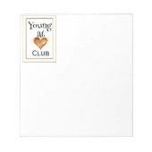 Bloc-notes du club Young at Heart (Devant)