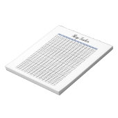 Bloc-notes du gestionnaire de suivi de veille (Tourné)