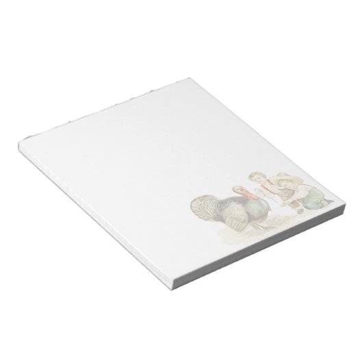 Bloc-notes du jour de l'Action de grâce (Incliné)