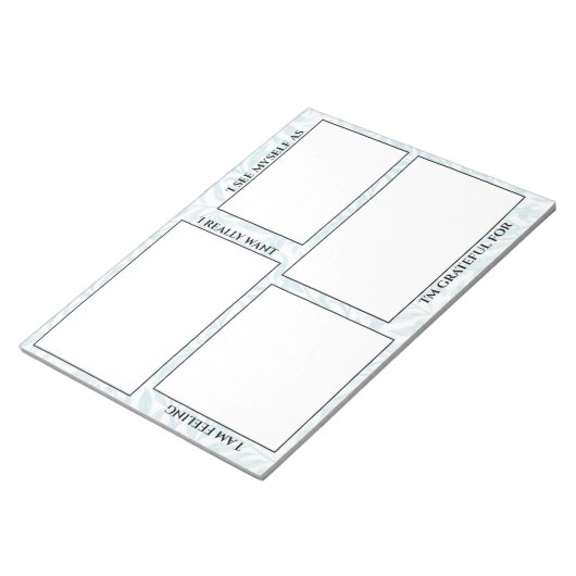 Bloc-notes du journal de dessin classique (Incliné)