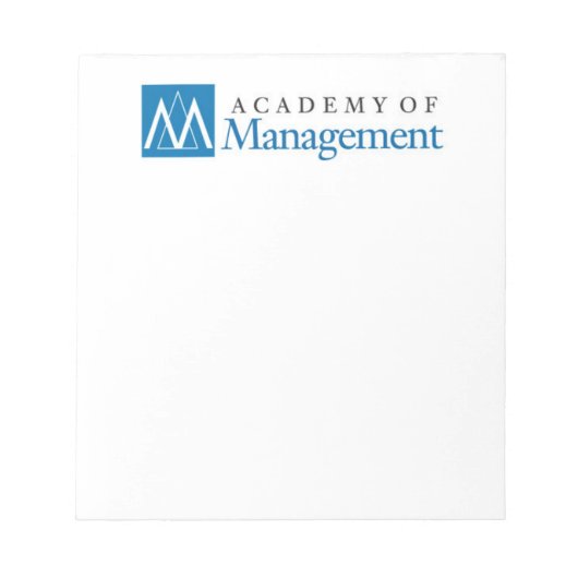 Bloc-notes du logo (Devant)