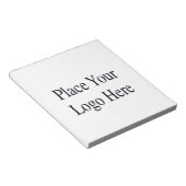 Bloc-notes du logo de l'entreprise (Incliné)