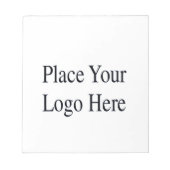 Bloc-notes du logo de l'entreprise (Devant)