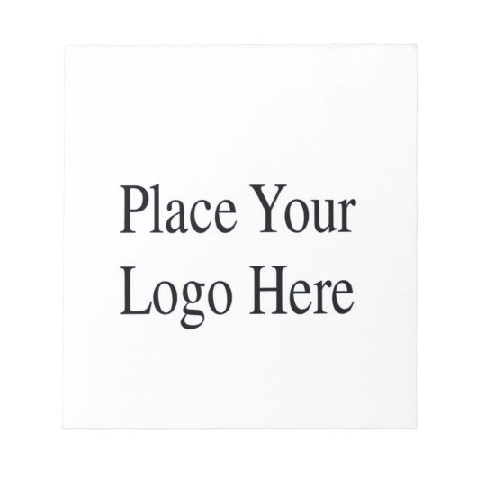 Bloc-notes du logo de l'entreprise (Devant)