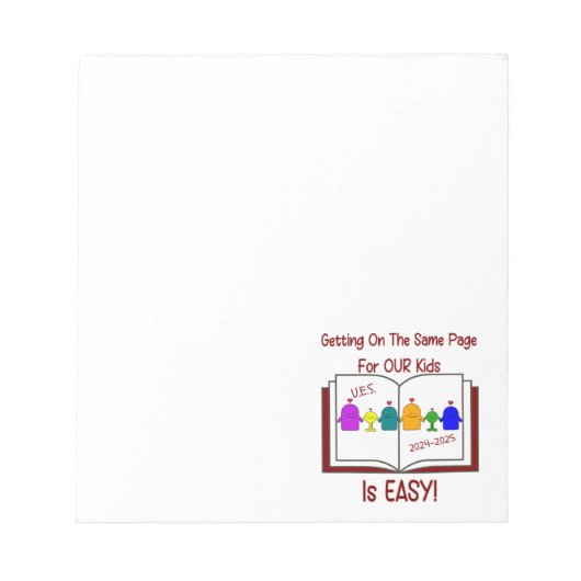 Bloc-notes du personnel UES (Devant)