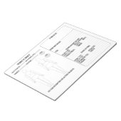 Bloc-notes du planificateur de couture (Incliné)