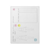 Bloc-notes du planificateur de couture (Tourné)