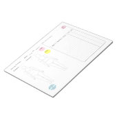 Bloc-notes du planificateur de couture (Incliné)