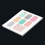 Bloc-notes du planificateur hebdomadaire coloré<br><div class="desc">Bloc-notes du planificateur hebdomadaire coloré</div>