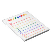 Bloc-notes du programme gay (Incliné)