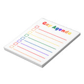 Bloc-notes du programme gay (Tourné)