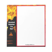 Bloc-notes du service d'incendie volontaire Clevel (Devant)