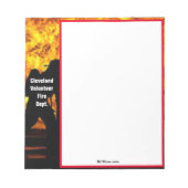 Bloc-notes du service d'incendie volontaire Clevel (Devant)