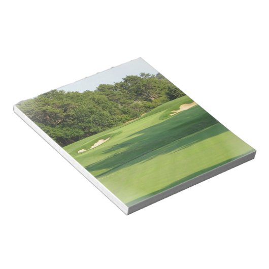 Bloc-notes du terrain de golf (Incliné)