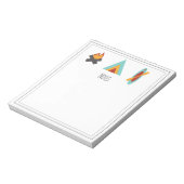 Bloc-notes du thème du camping (Tourné)