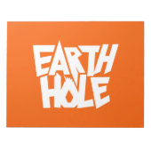 bloc-notes Earth Hole (Devant)
