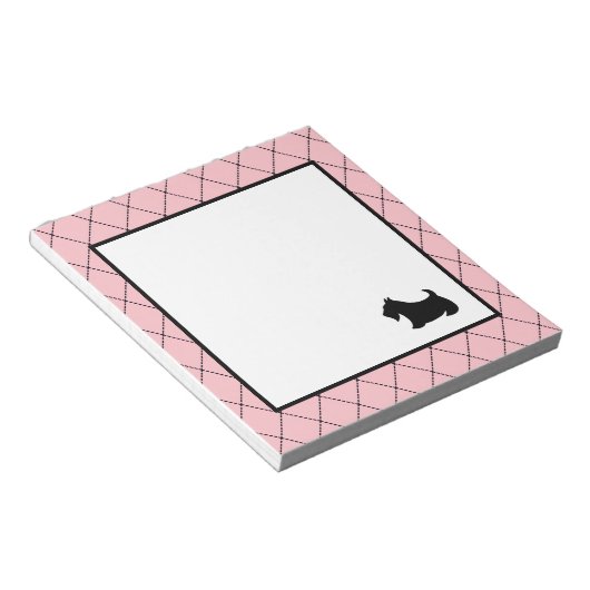 Bloc-notes écossais Terrier (Incliné)