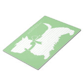 Bloc-notes écossais Terrier Scottish Chien Chien C (Incliné)