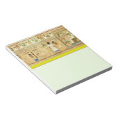 Bloc-notes Égypte-Hiéroglyphes (Incliné)