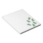 Bloc-notes élégant Lucky Green Fern (Incliné)