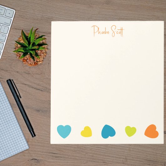 Bloc-notes élégant, mignon, tendance, féminin et s