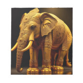 Bloc-notes éléphant royal (Devant)