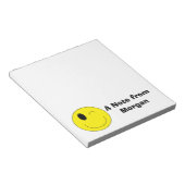 Bloc-notes Emoji personnalisé (Incliné)