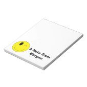 Bloc-notes Emoji personnalisé (Tourné)