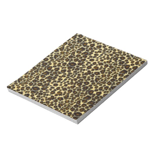 Bloc-notes Empreinte de léopard (Tourné)