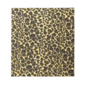 Bloc-notes Empreinte de léopard (Devant)