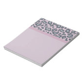 Bloc-notes Empreinte de léopard Lavender (Tourné)
