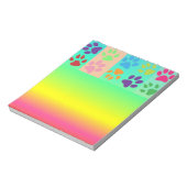 Bloc-notes Empreintes de pattes (Tourné)