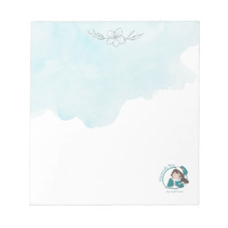 Bloc-notes en blanc