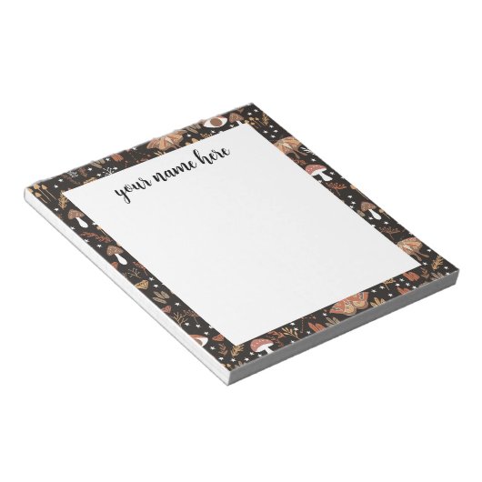 Bloc-notes en bois personnalisé (Incliné)