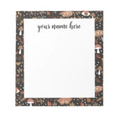 Bloc-notes en bois personnalisé (Devant)